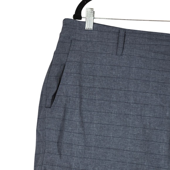 ONeill Hybrid Board Short 40 Men Crossover Cargo Blue Plaid 10"‎ Swim Beach Surf - Picture 7 of 13